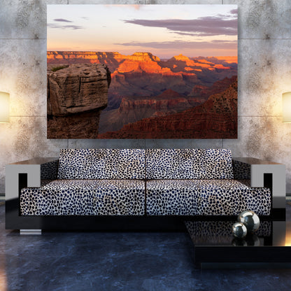 The Canyon Wall Art Canvas Print