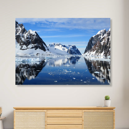 Arctic Waters Wall Art Canvas Print