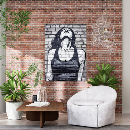 Urban Goddess Wall Art Canvas Print