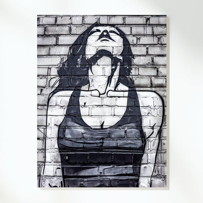 Urban Goddess Wall Art Canvas Print
