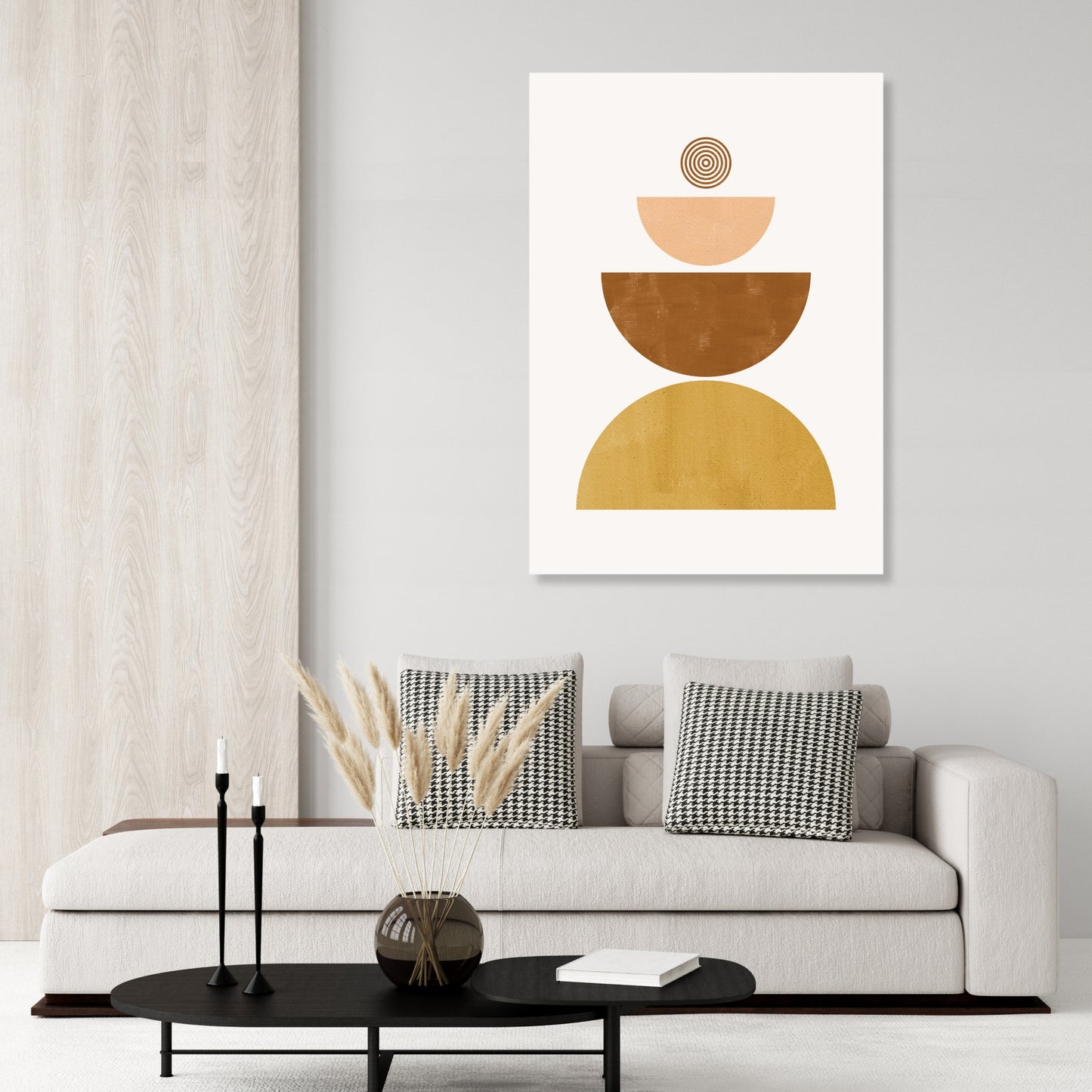 Majestic Melange Boho Wall Art Canvas Print