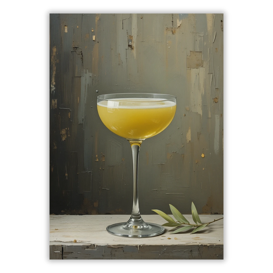 Margarita Retro Vintage Wall Art Canvas Print