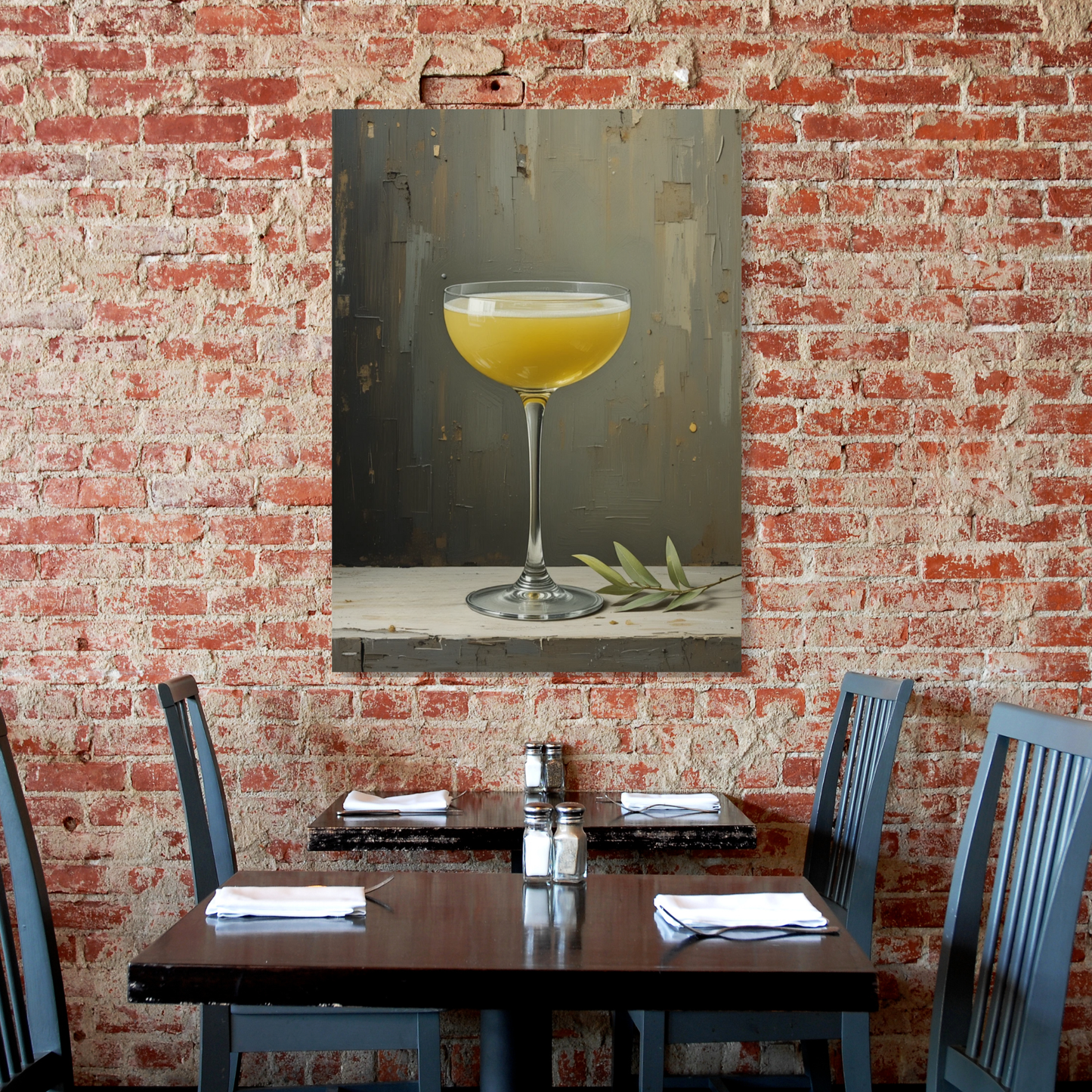 Margarita Retro Vintage Wall Art Canvas Print