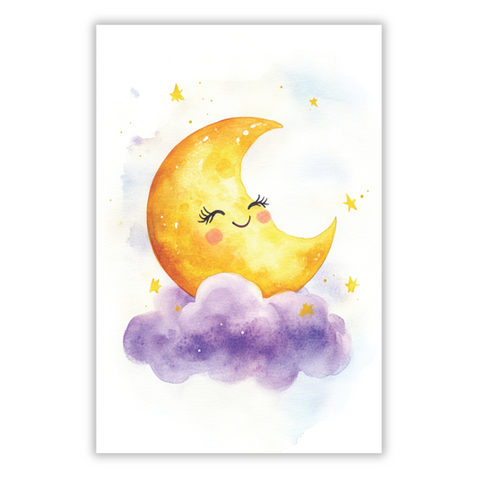 Melanie Moon Canvas Wall Art Print