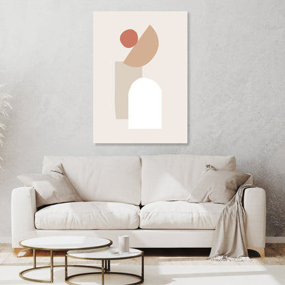 Mystic Mirage Boho Wall Art Canvas Print
