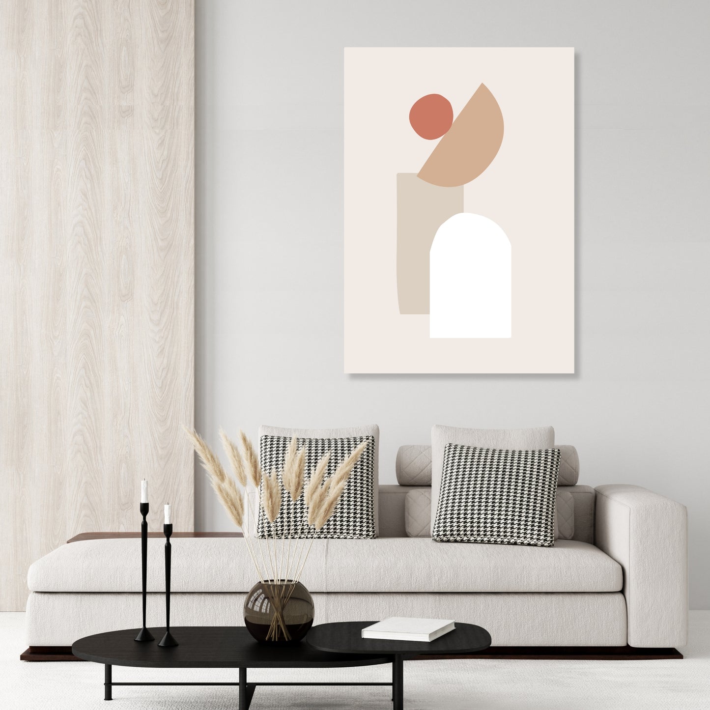 Mystic Mirage Boho Wall Art Canvas Print