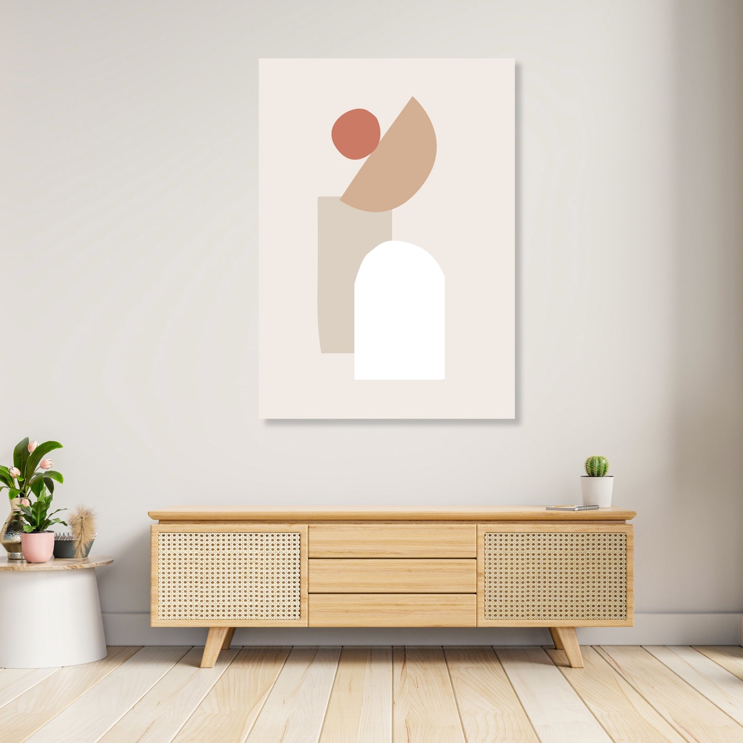 Mystic Mirage Boho Wall Art Canvas Print