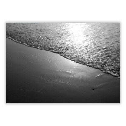 Ocean Shore (Black & White)