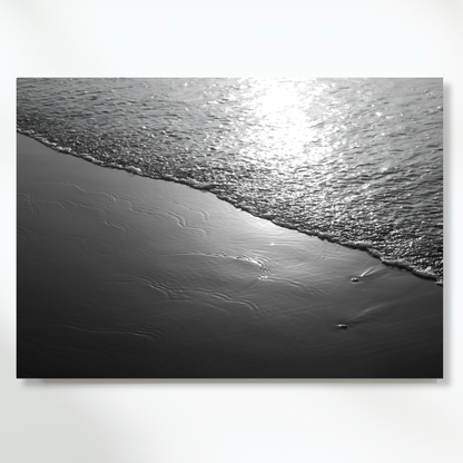 Ocean Shore (Black & White)