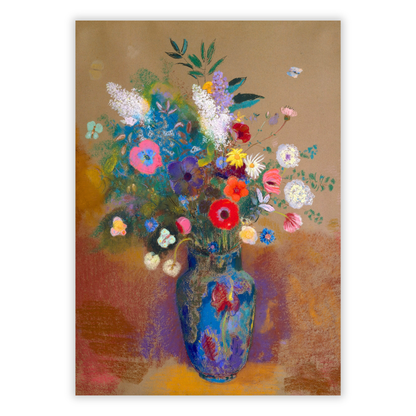 Odilon Redon - Bouquet of Flowers Wall Art Canvas Print