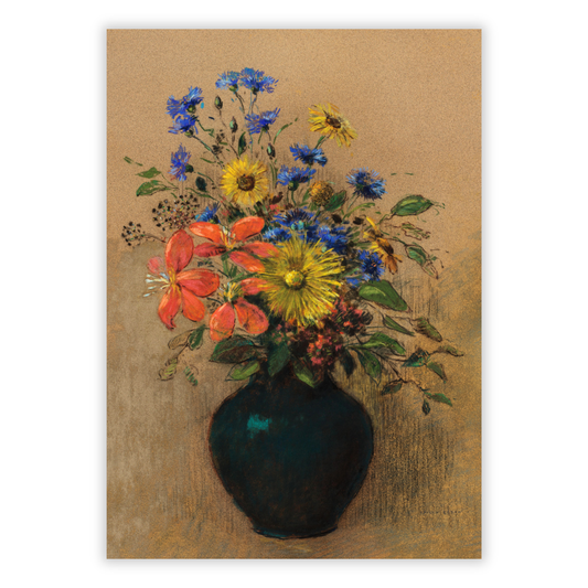 Odilon Redon - Wildflowers Wall Art Canvas Print