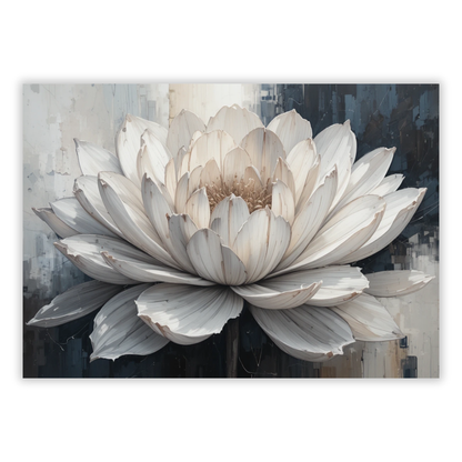 Petals That Whisper Floral Wall Art Canvas Print