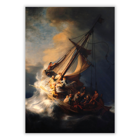 Rembrandt Van Rijn - The Storm On The Sea of Galilee