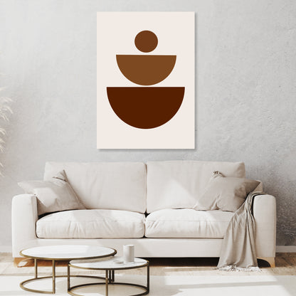 Rustic Boho Wall Art Canvas Print