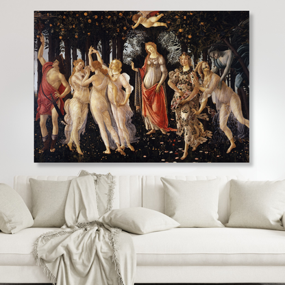 Sandro Botticelli - Primavera Wall Art Canvas Print