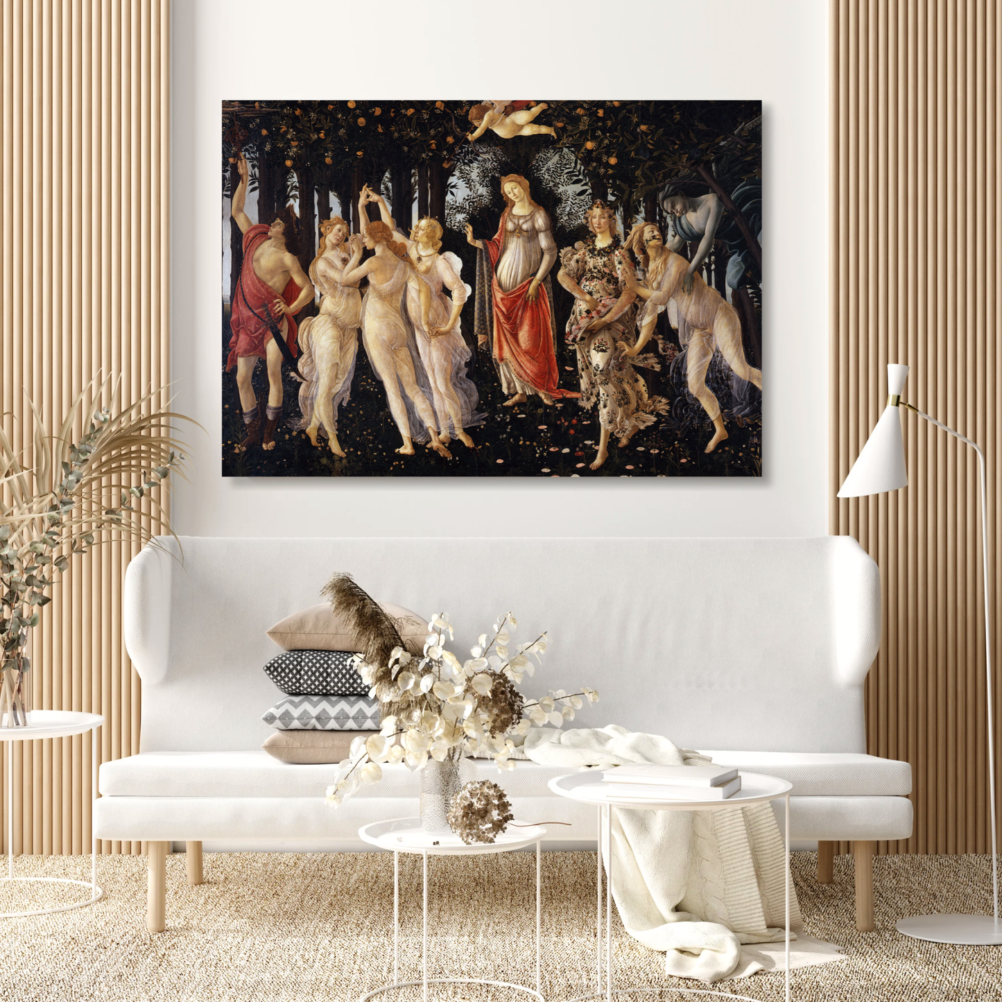 Sandro Botticelli - Primavera Wall Art Canvas Print