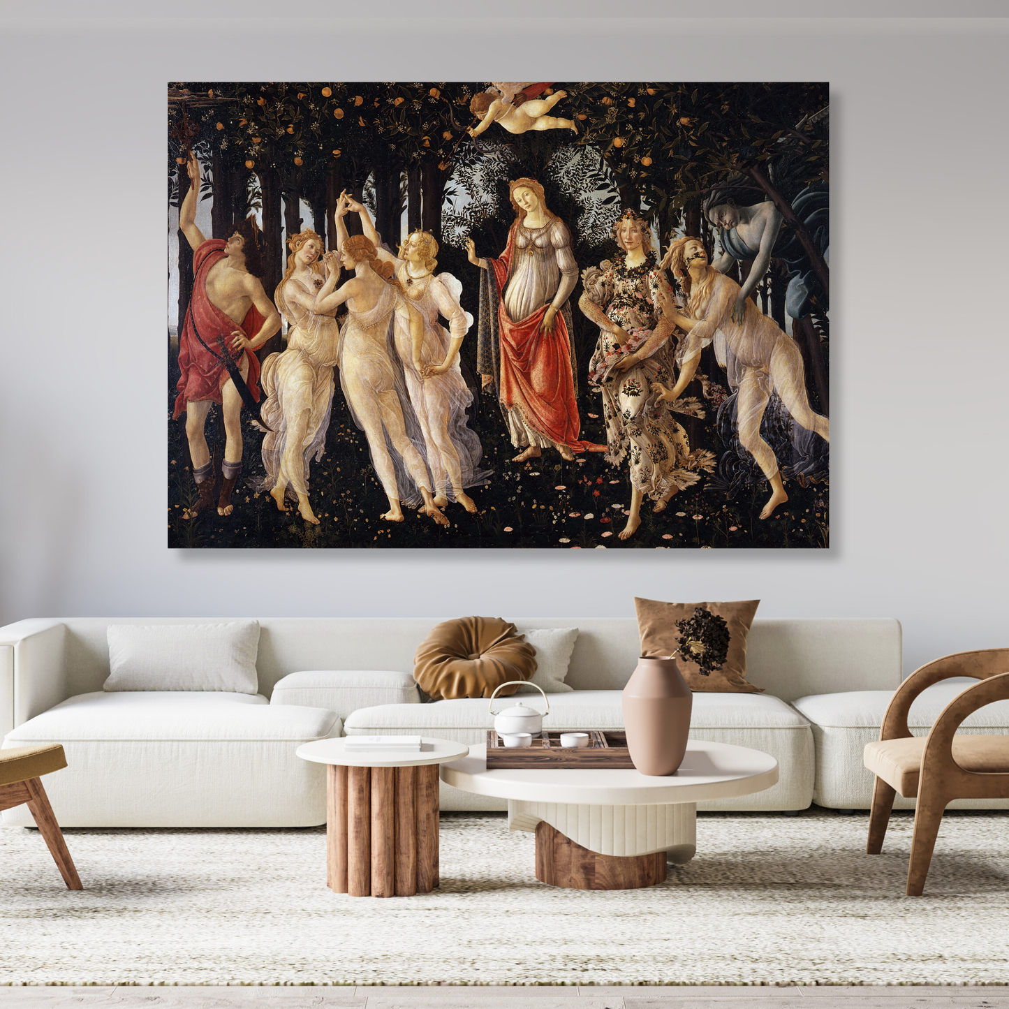 Sandro Botticelli - Primavera Wall Art Canvas Print