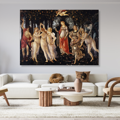 Sandro Botticelli - Primavera Wall Art Canvas Print