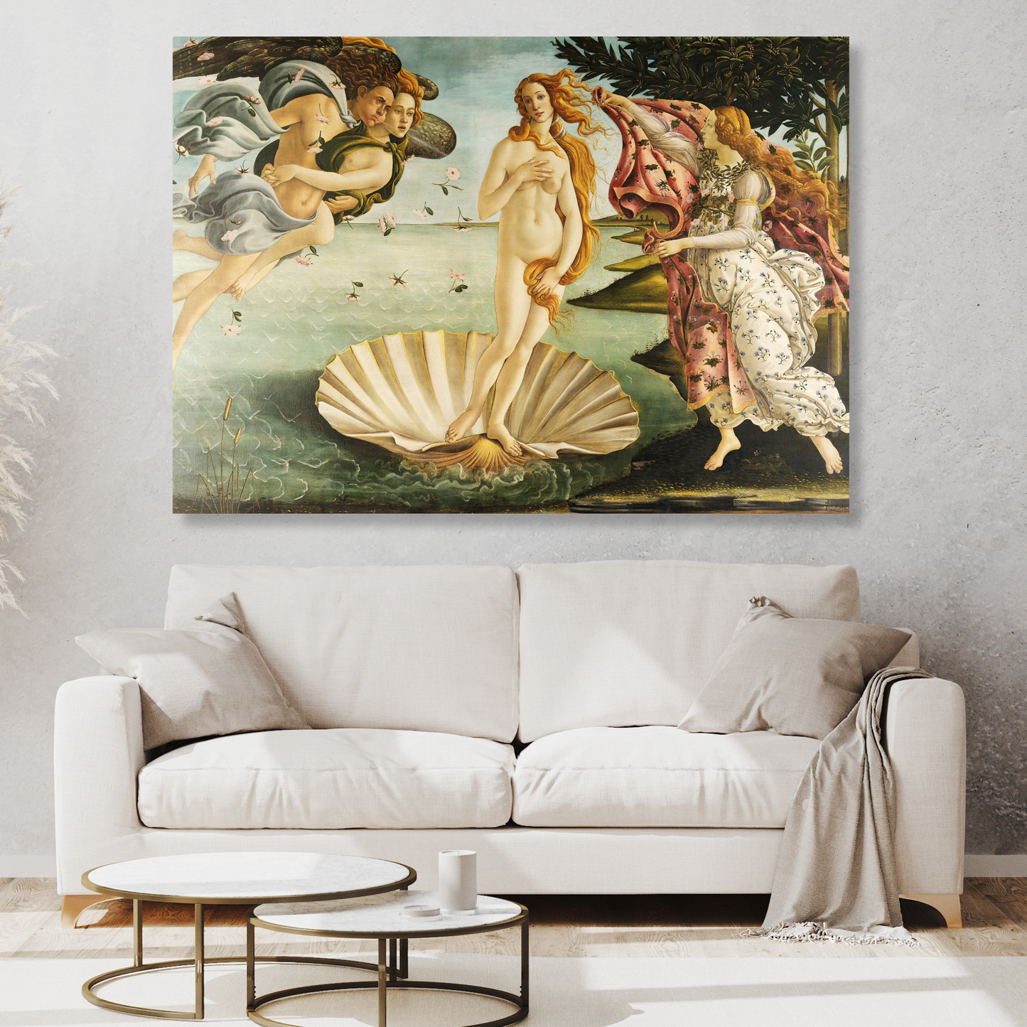 Sandro Botticelli - The Birth Of Venus Wall Art Canvas Print