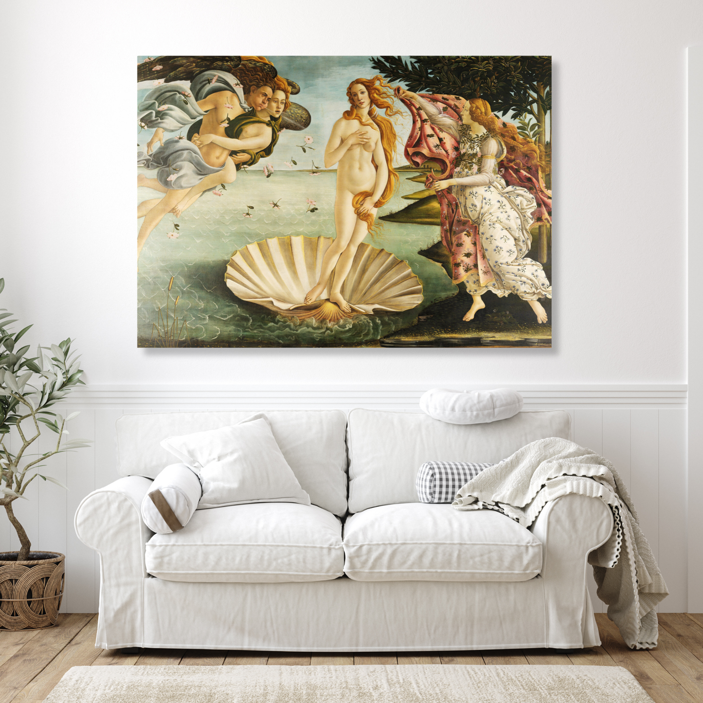 Sandro Botticelli - The Birth Of Venus Wall Art Canvas Print