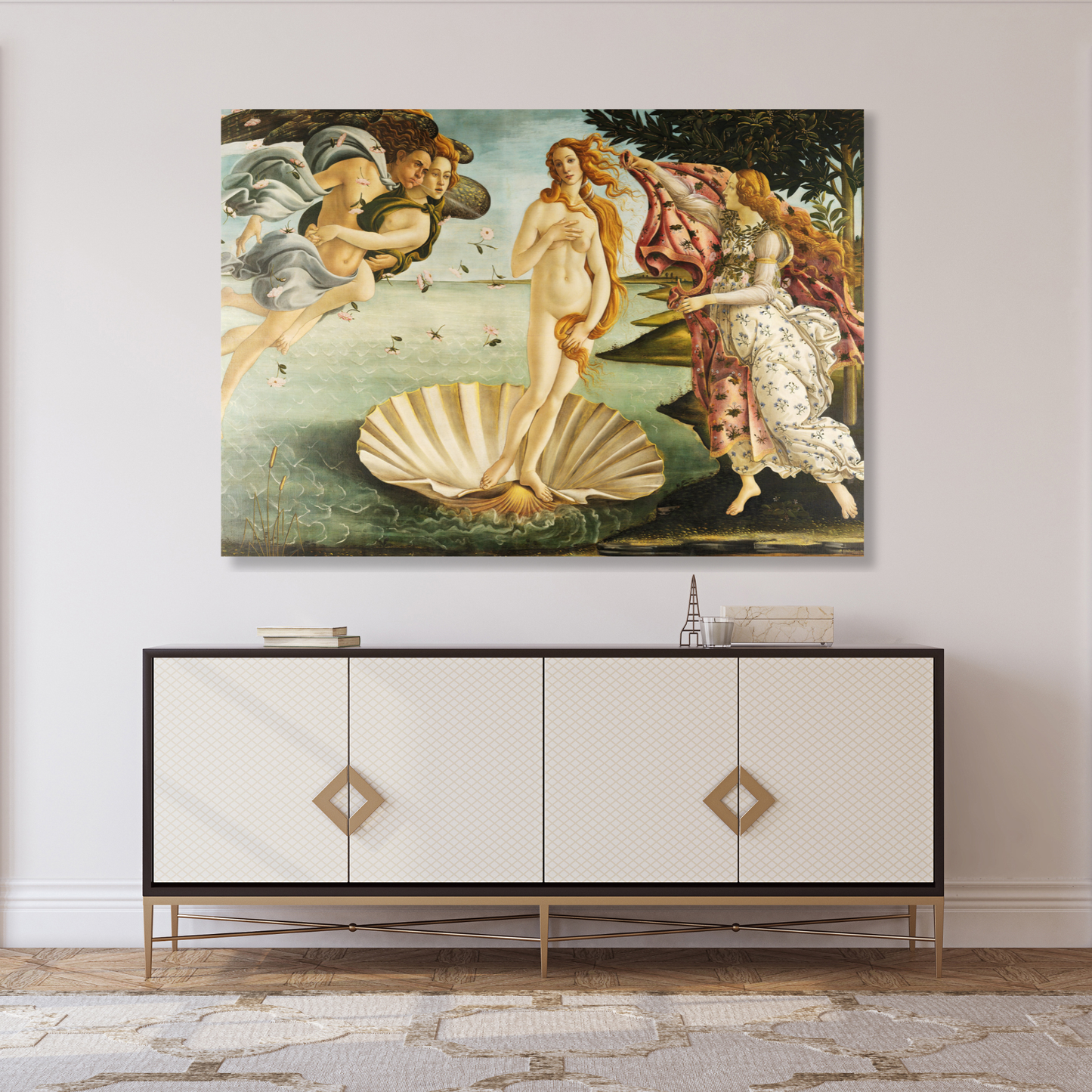 Sandro Botticelli - The Birth Of Venus Wall Art Canvas Print