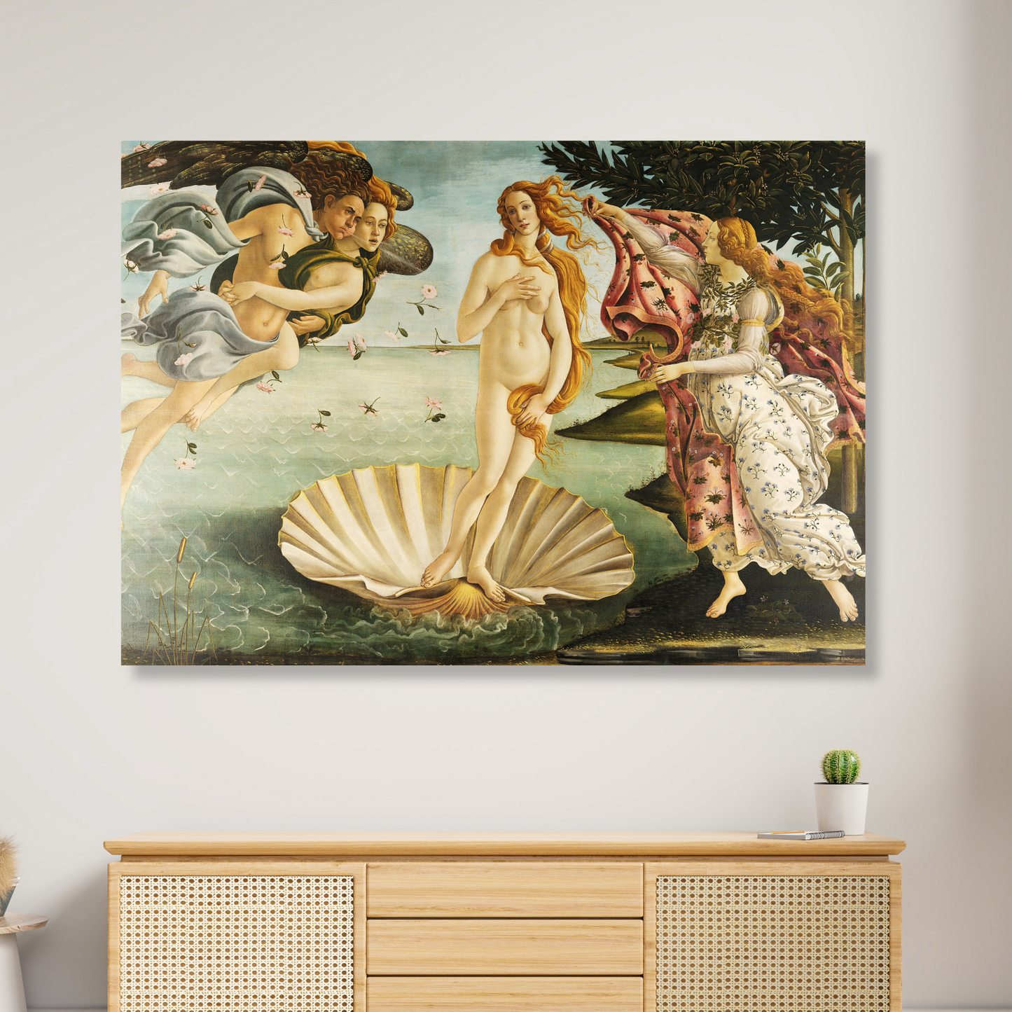 Sandro Botticelli - The Birth Of Venus Wall Art Canvas Print