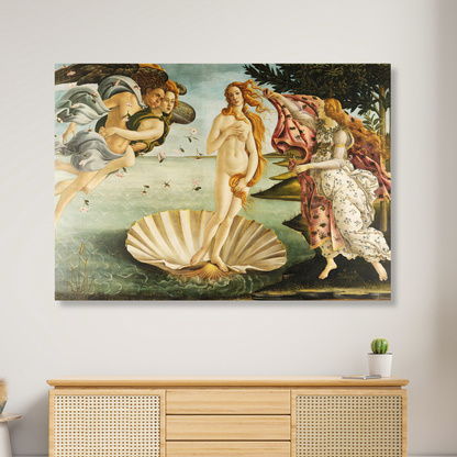 Sandro Botticelli - The Birth Of Venus Wall Art Canvas Print