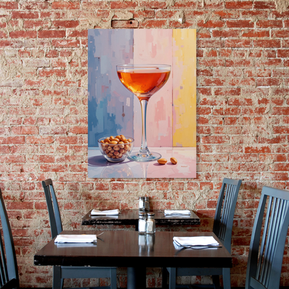 Sherry Wine Wall Art Canvas Print