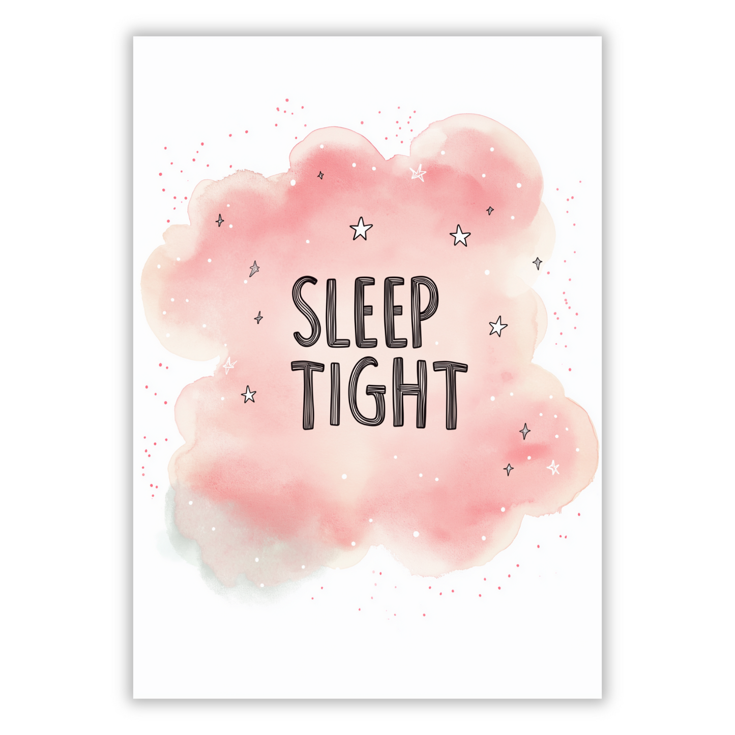 Sleep Tight Canvas Wall Art Print