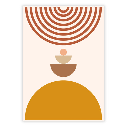 Soulful Balance Boho Wall Art Canvas Print