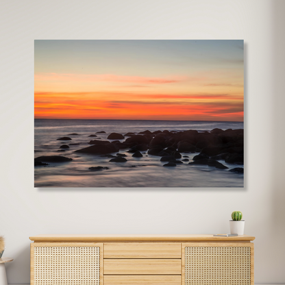 Sunset Over The Ocean