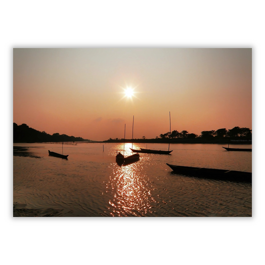 Sunset Over The Bay