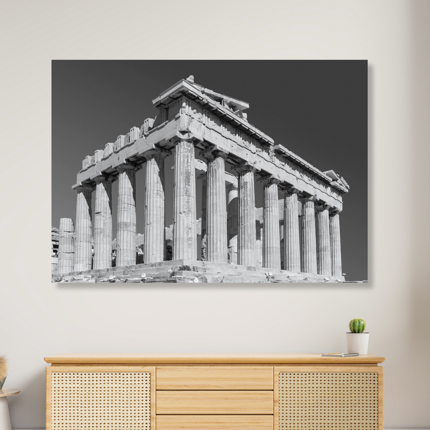 The Acropolis (Black & White)