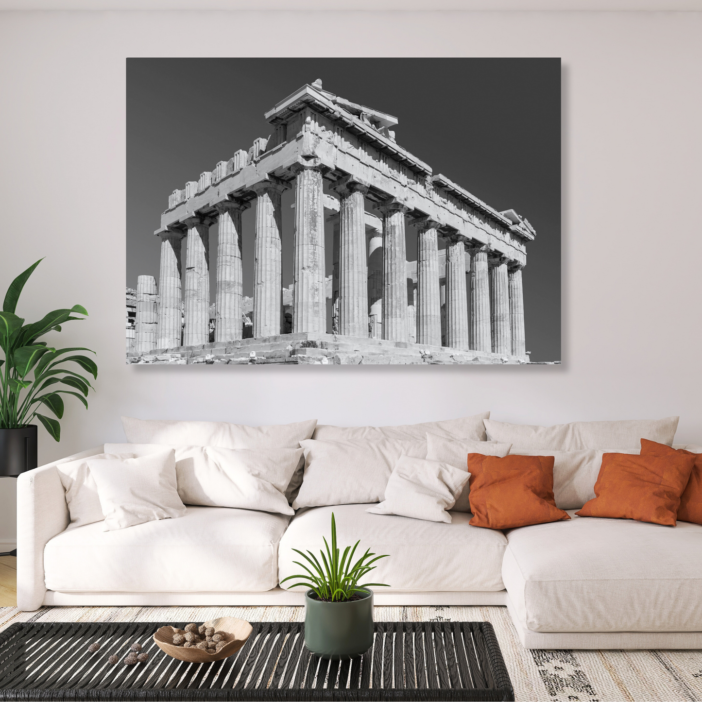 The Acropolis (Black & White)
