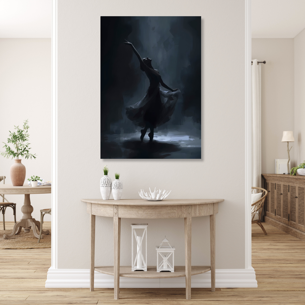 The Ballerina Wall Art Canvas Print