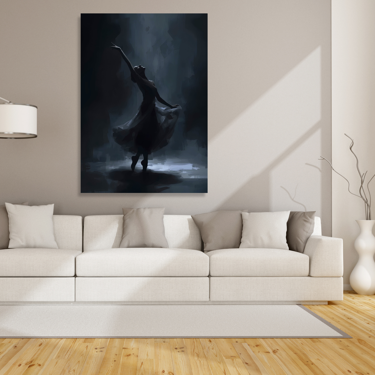 The Ballerina Wall Art Canvas Print