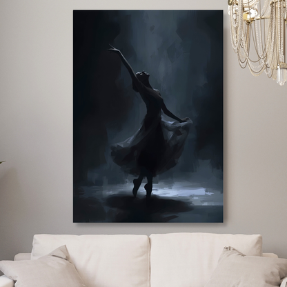 The Ballerina Wall Art Canvas Print