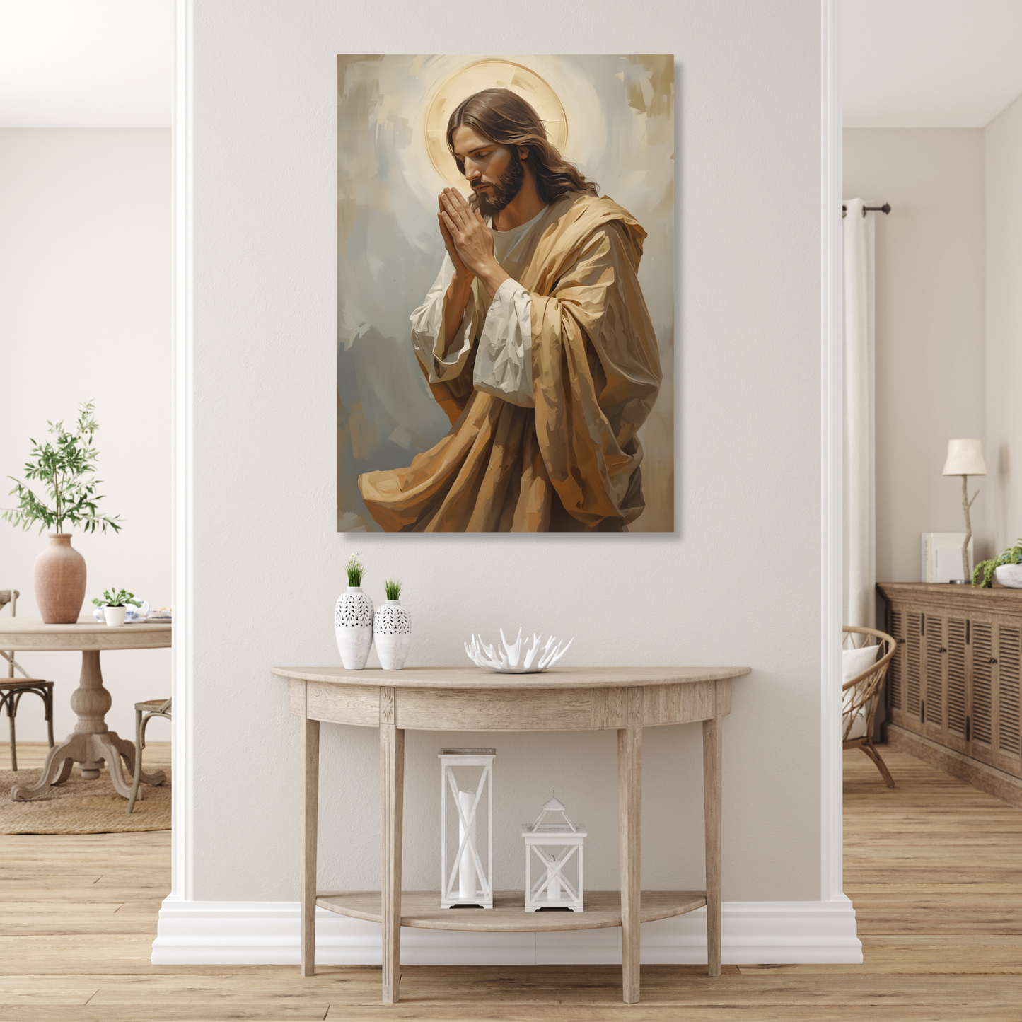 The Heart of Devotion Wall Art Canvas Print