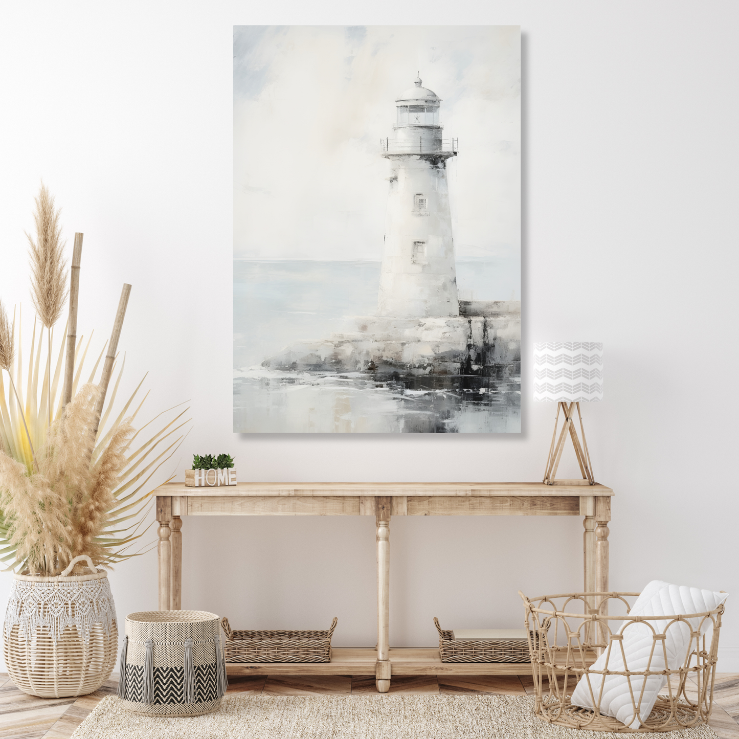 The Lighthouse Wall Art Canvas Print