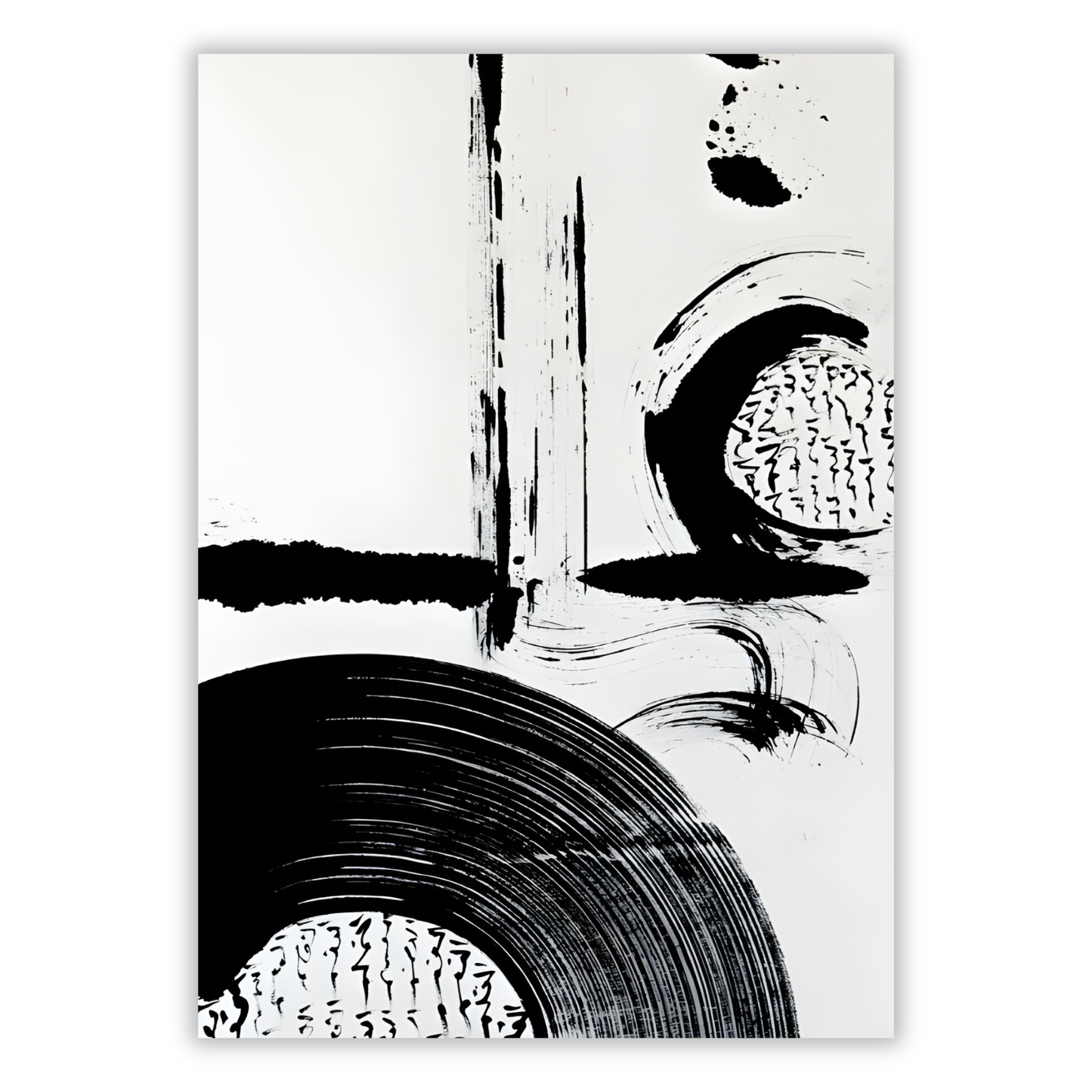 The Pulse Abstract Wall Art Canvas Print