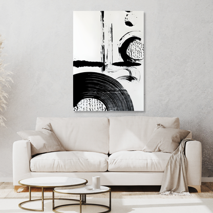The Pulse Abstract Wall Art Canvas Print