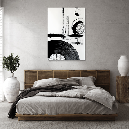 The Pulse Abstract Wall Art Canvas Print