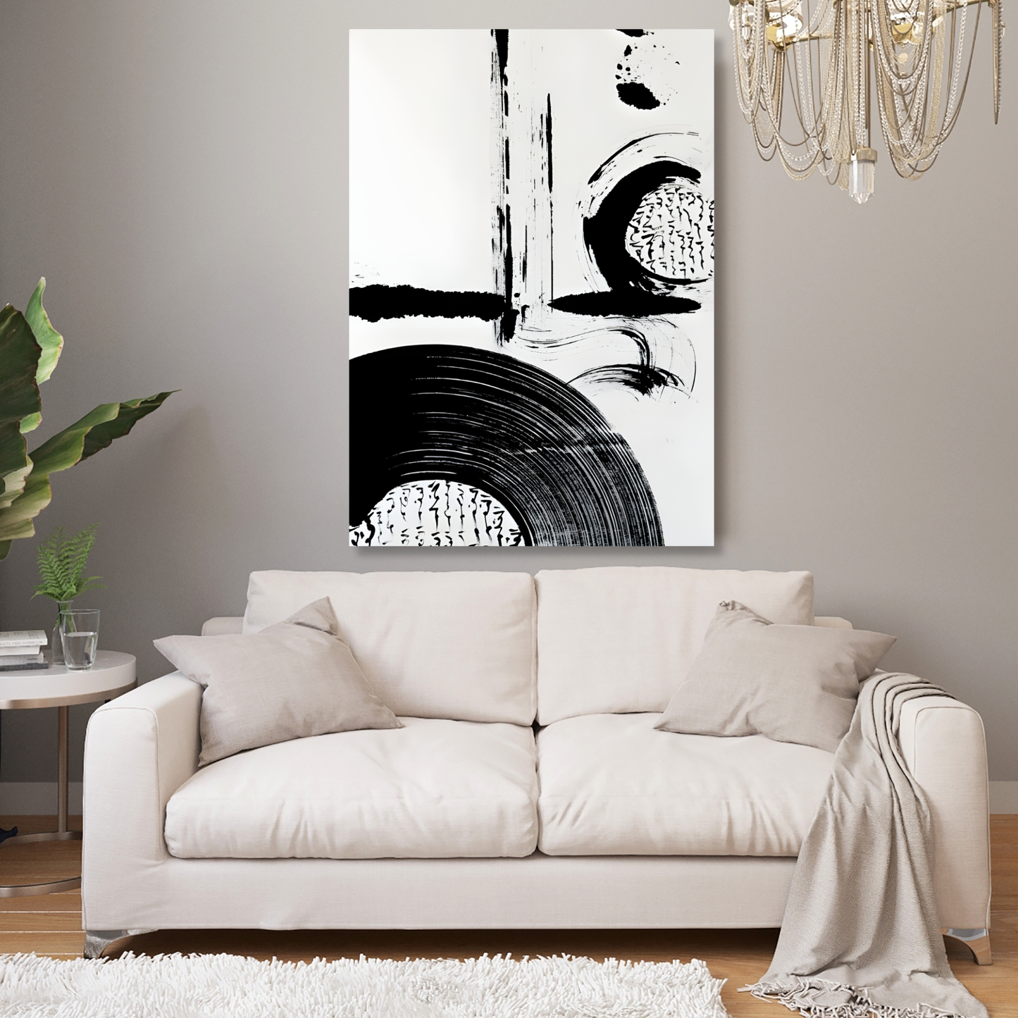 The Pulse Abstract Wall Art Canvas Print