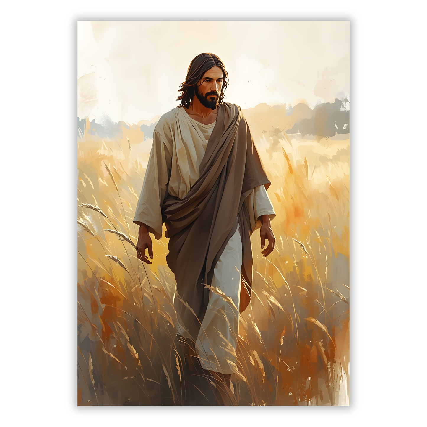 The Quiet Saviour Wall Art Canvas Print