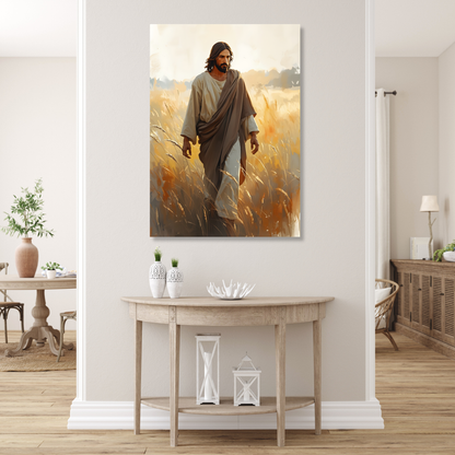 The Quiet Saviour Wall Art Canvas Print
