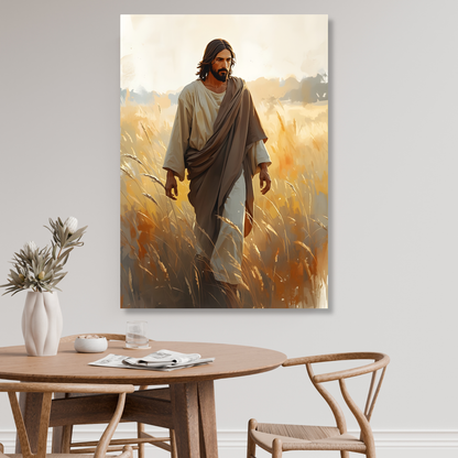 The Quiet Saviour Wall Art Canvas Print