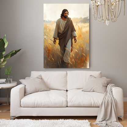 The Quiet Saviour Wall Art Canvas Print