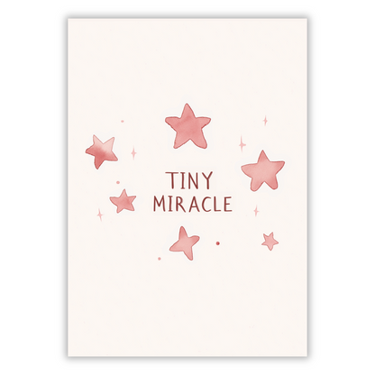 Tiny Miracle Canvas Wall Art Print