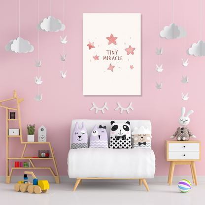 Tiny Miracle Canvas Wall Art Print
