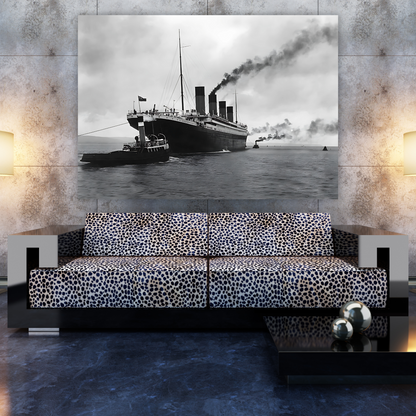 Titanic Being Towed